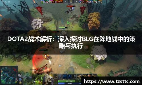 DOTA2战术解析：深入探讨BLG在阵地战中的策略与执行